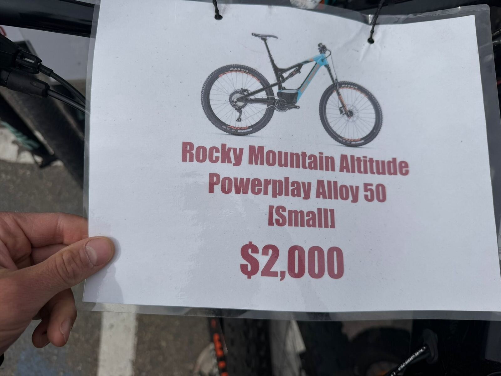 Rocky Mountain Altitude Powerplay Alloy 50